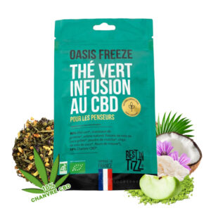 Thé Vert Bio CBD Oasis Freeze