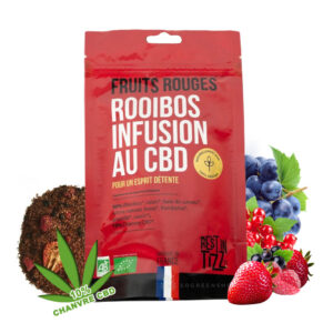 Rooibos Fruits Rouges Infusion Bio CBD