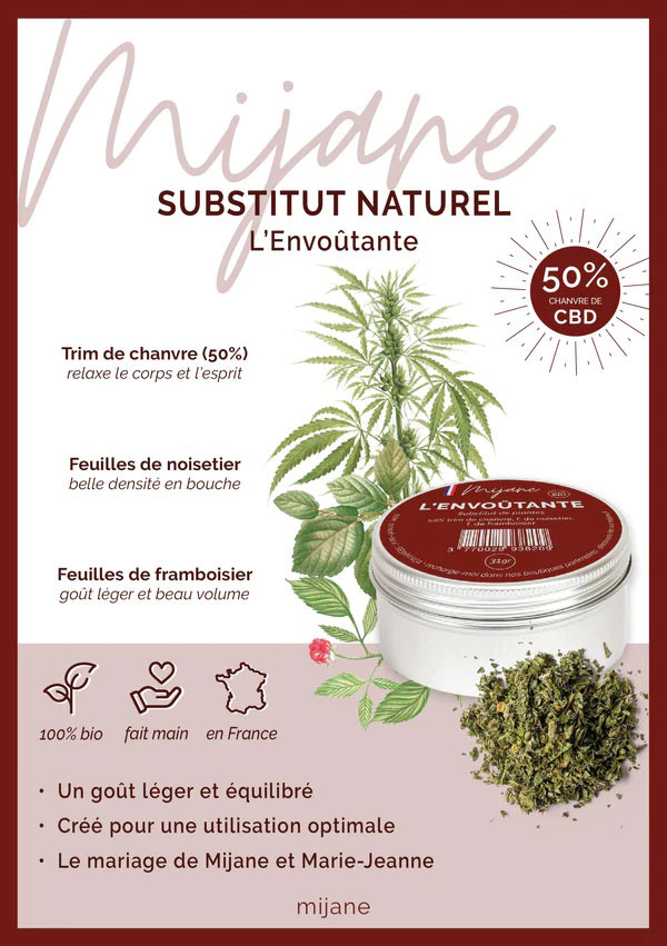 Substitut L'Envoûtante (CBD 50%) - Mijane - So Green Shop