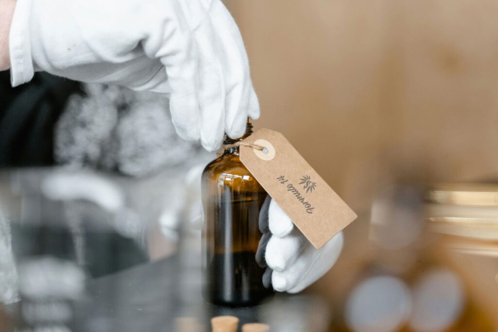 Fabrication de parfum à base de formules végan