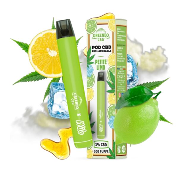 Pod Greeneo CBD Petite Limo (rechargeable)
