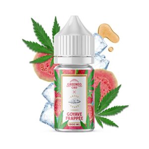 E-liquide Goyave Frappée CBD par Greeneo (1000mg) Flacon 30ml