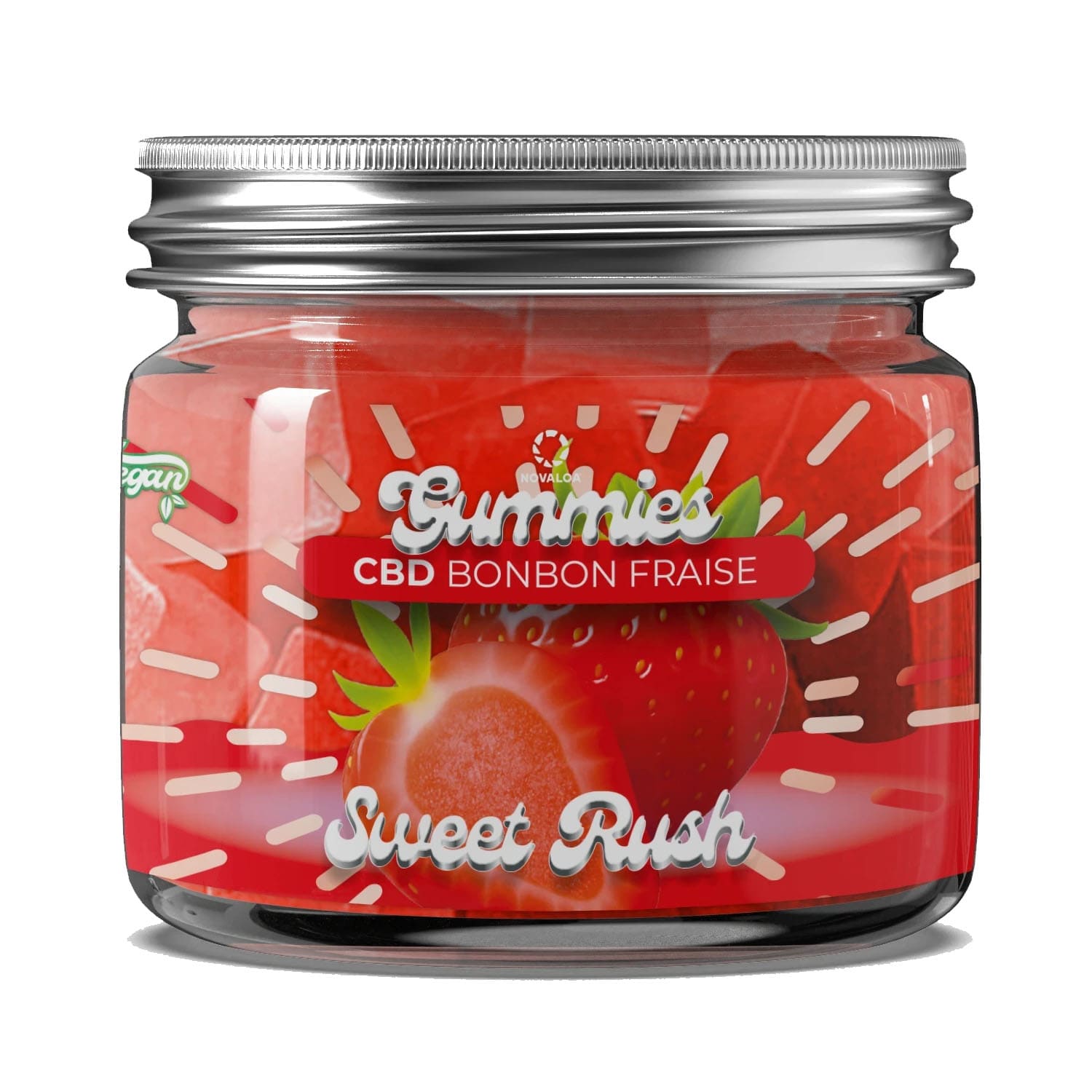 Gummies CBD Confort Sweet Rush par Novaloa France