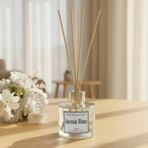 Diffuseur de parfum bâtonnets – Jasmin Blanc