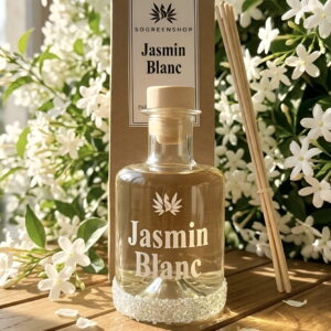 Diffuseur de parfum bâtonnets – Jasmin Blanc (200ml)