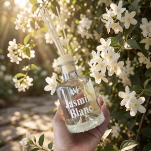 Diffuseur de parfum bâtonnets – Jasmin Blanc (200ml)